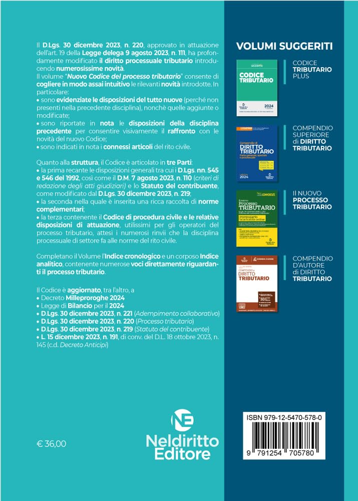 Codice del processo tributario