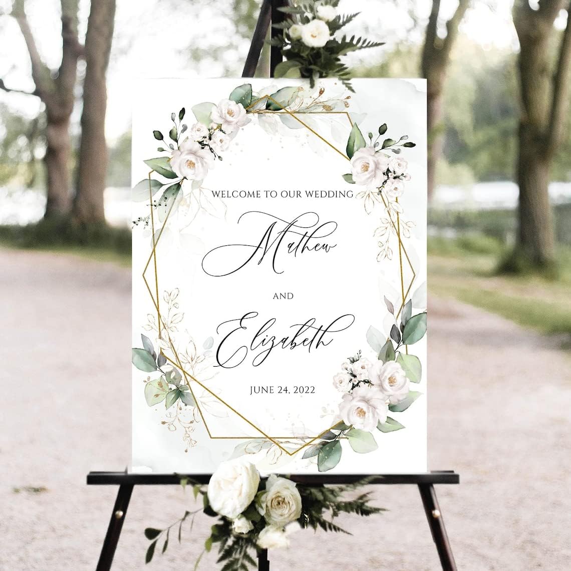 Wedding Welcome Sign, Our Wedding Sign, Welcome To Our Wedding Sign, Wedding Signs For Ceremony And Reception, Welcome Wedding Signs, Minimalist Sign For Wedding #1