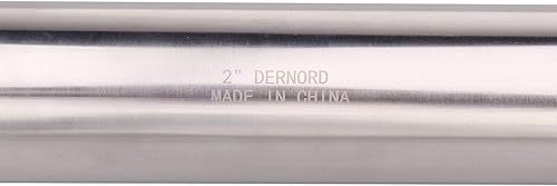 Miniatura 5 de DERNORD Tubo de carrete sanitario con extremos de abrazadera, tubo redondo sin costuras de acero inoxidable 304 con brida de virola de 2 pulgadas