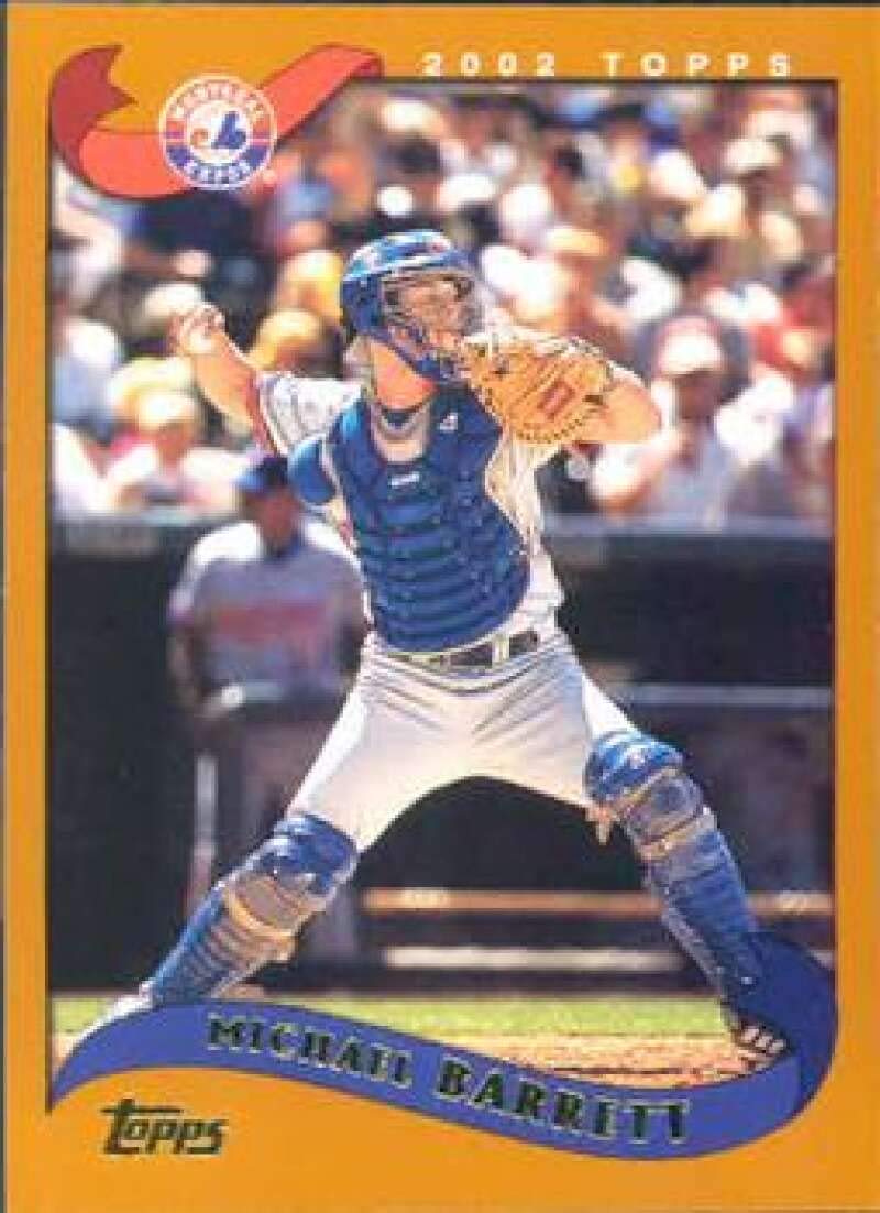 Amazon.com: 2002 Topps #207 Michael Barrett NM-MT Montreal Expos