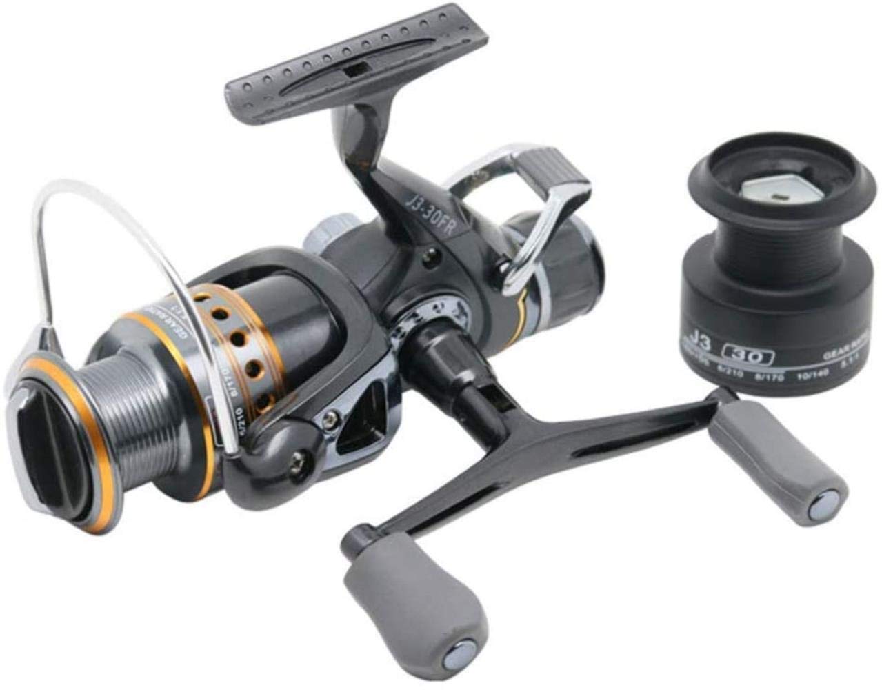 EPANO Carretes de pesca cargados con rodamiento de bolas freno trasero semi-metal carrete de pesca carrete de pesca carrete de spinning rueda marina rueda sin brecha roca carrete de carpa carrete de c