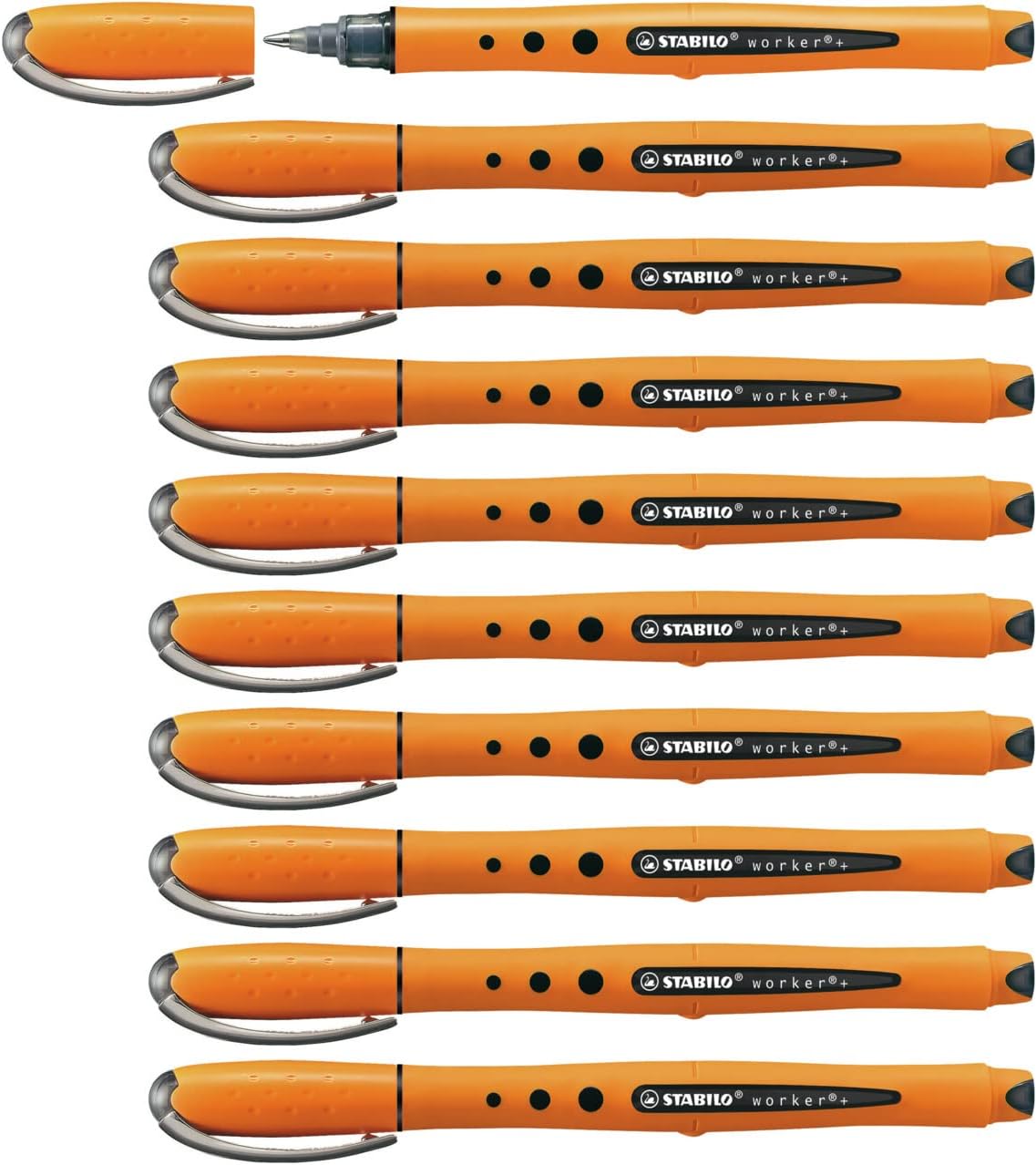 Rollerpen | STABILO | Worker colorful | Zwart kopen? | Heutink voor thuis