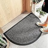 YANJ Halbrunde Fußmatte Saugfähiges Pad Bodenmatte Verschleißfester nordischer Haushaltsgummi Kommerzieller Umweltschutz Bodenmatte Einkaufszentrum Shop Dicker Teppich Home Wea