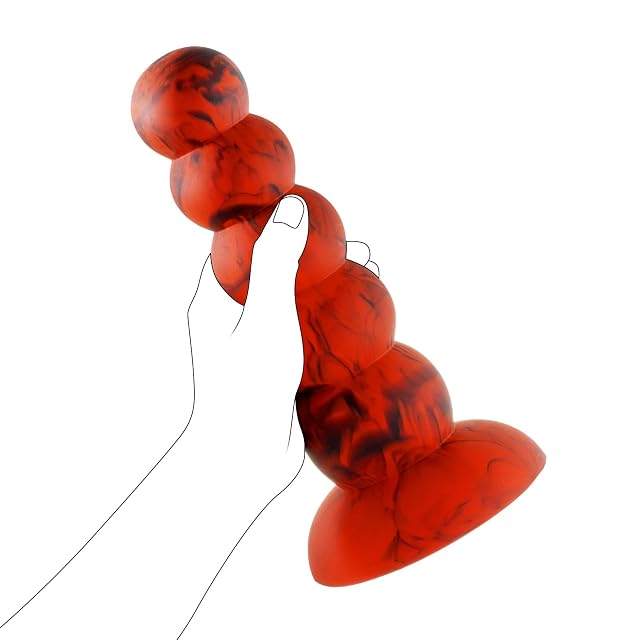 9 44inch Liquid Silicone Anal Plug Anal Training Sets for Advanced Users Super Long Thick Anal Beads G