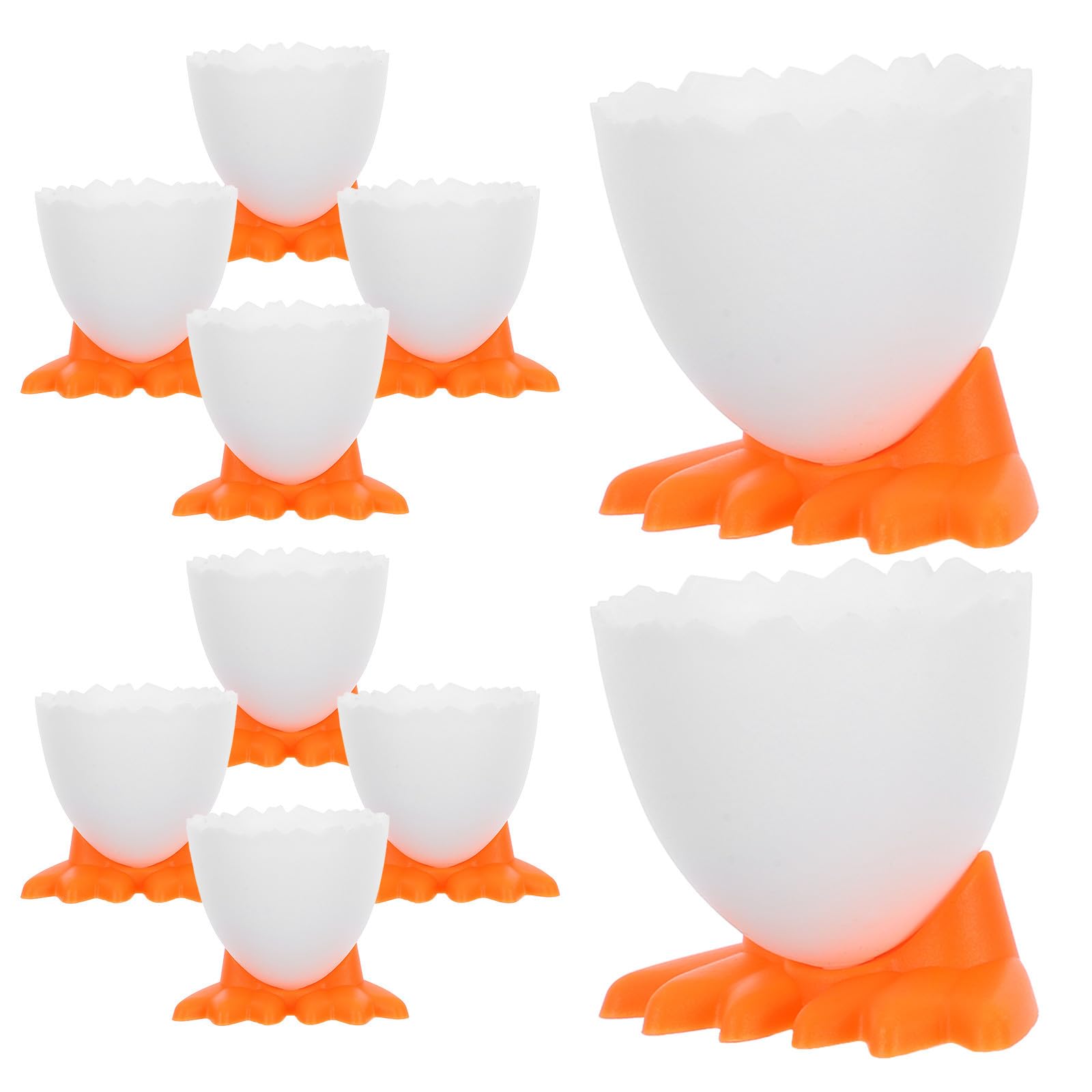 Soporte para huevos con diseño de gallina para cafeterías y restaurantes, pack de 20 hueveras