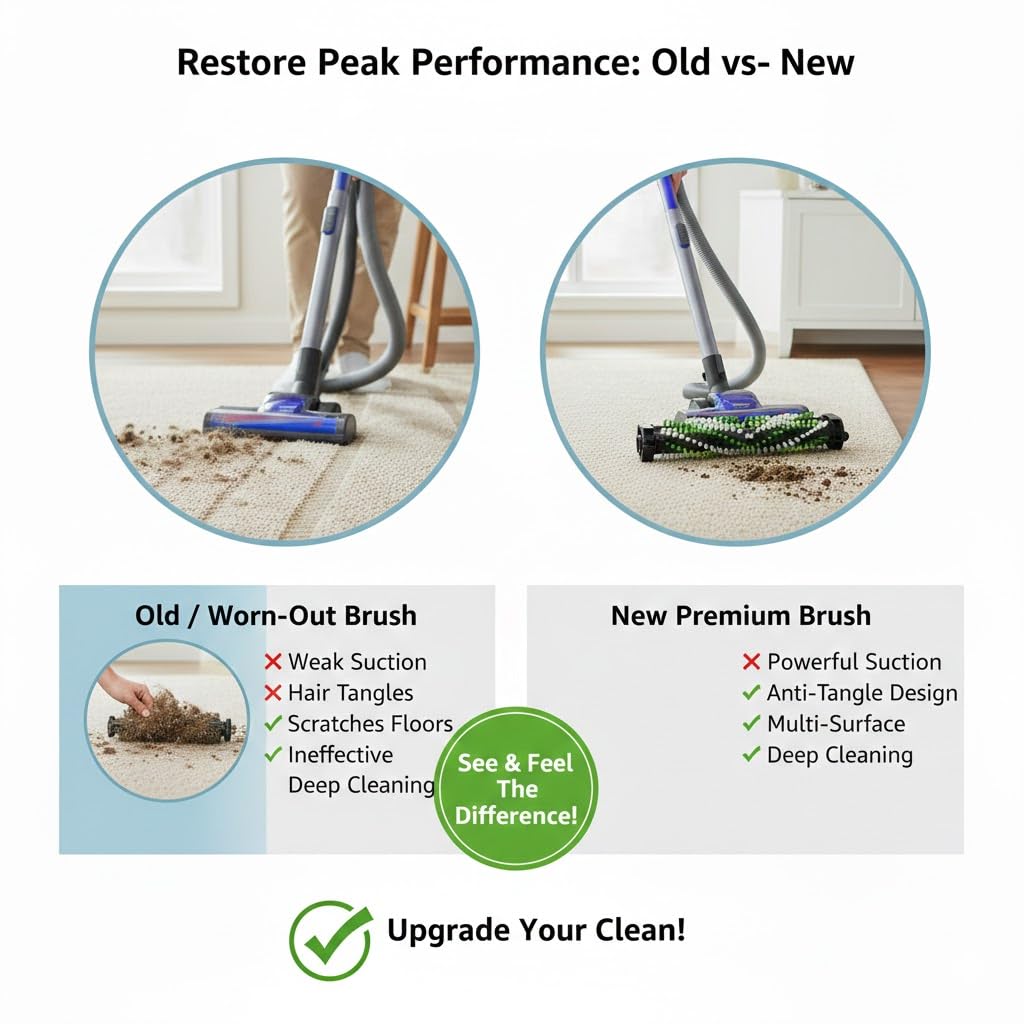 Replacement of Bissell Brush Roll Assembly and 2 Belt, Proheat 2X Revolution Pet Pro #161-1133 + 161-1129