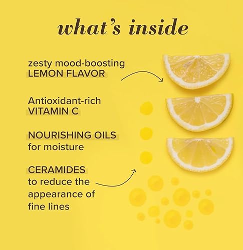 Miniatura 5 de Burt's Bees Tratamiento de labios 100% natural con minerales marinos menta dulce (sorbete de limón) – Bálsamo labial hidratante, hidratante,