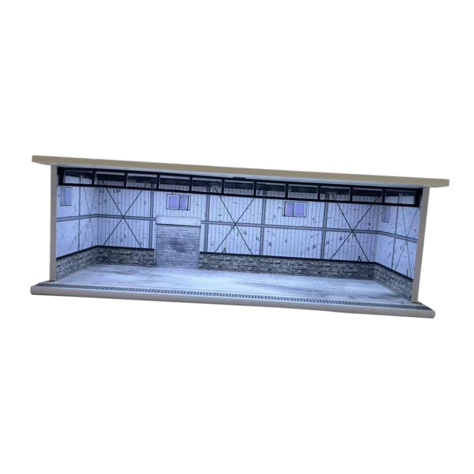 Vetrina/Scatola Portaoggetti per Modellini di Auto in 1:64, Modellini da Garage, Diorami, Oggetti di Scena per Foto, Decorazioni, Articoli, Style C