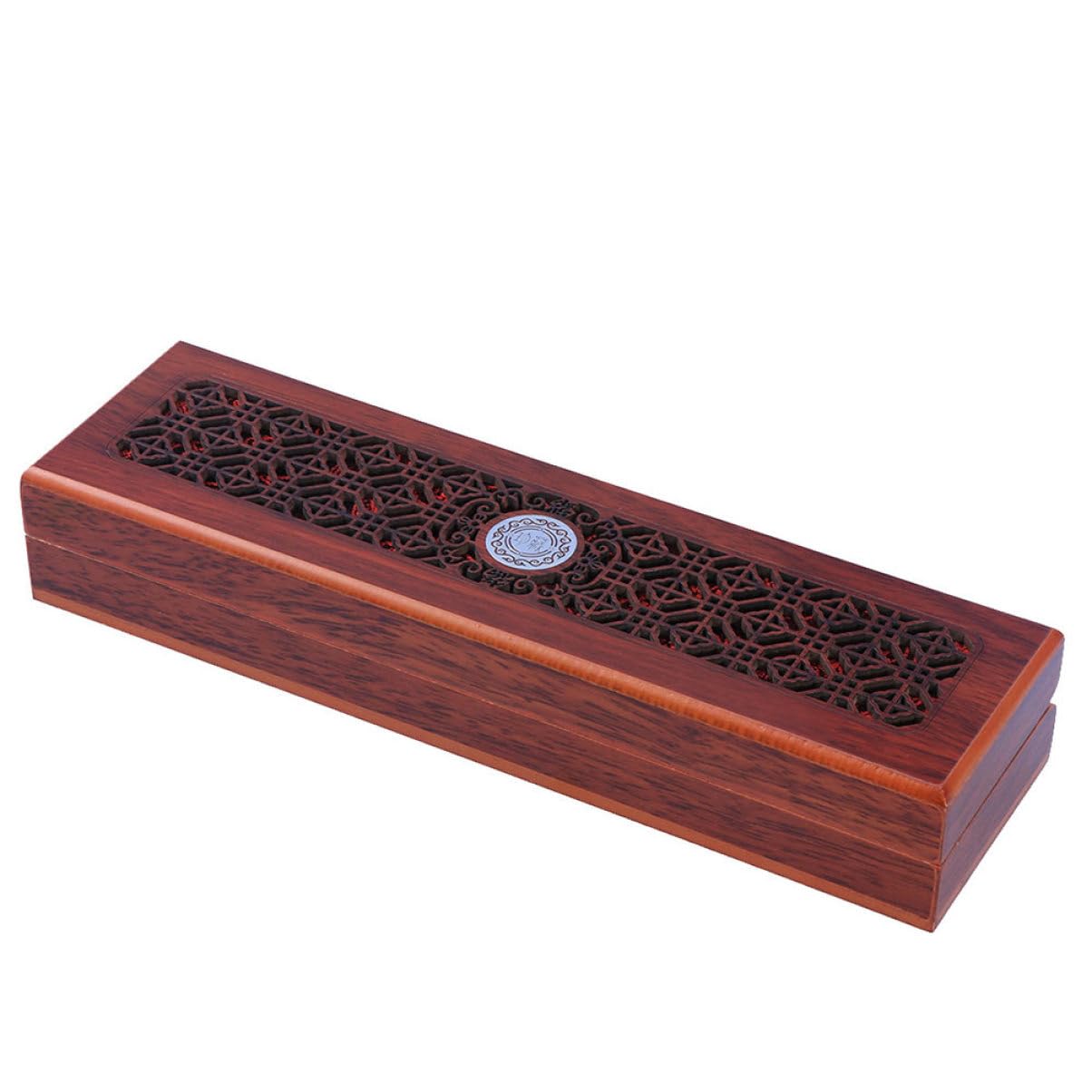Organisateur pratique pour bijoux et boîte en bois : coffret de rangement colliers