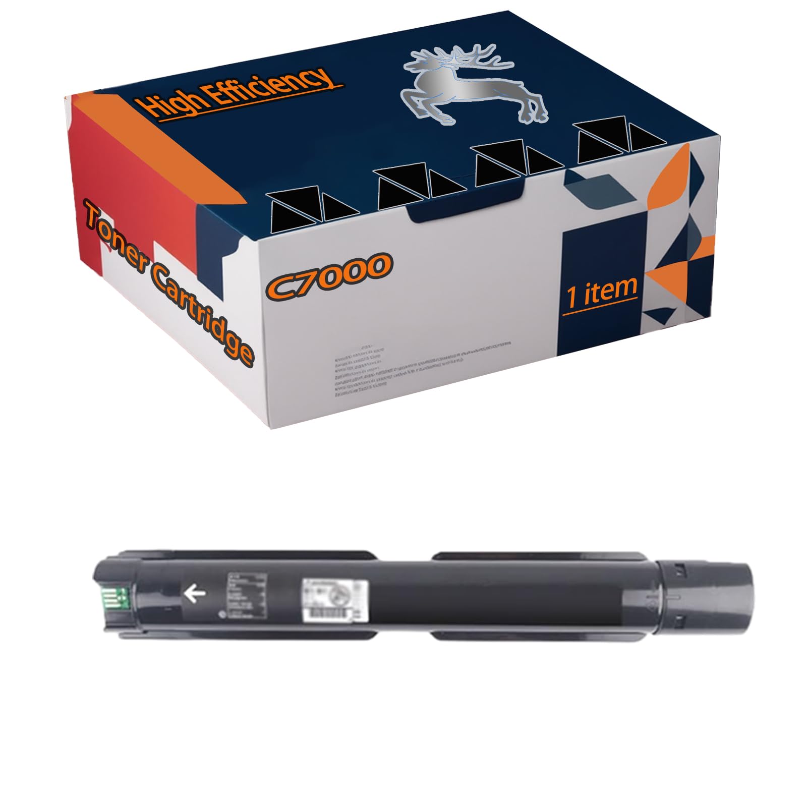 4 Toners Haute Capacité Compatibles Xerox Versalink C7000 Noir - Neuf