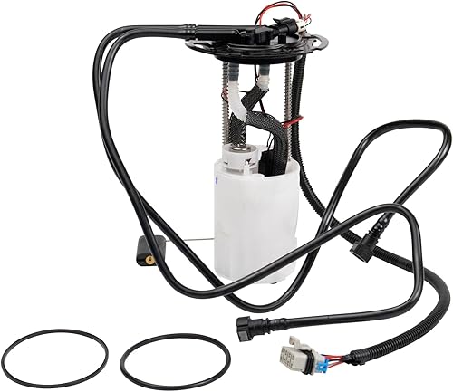 TRQ Fuel Pump Module Assembly Gasoline Pressure Sensor Sending Unit Strainer Com