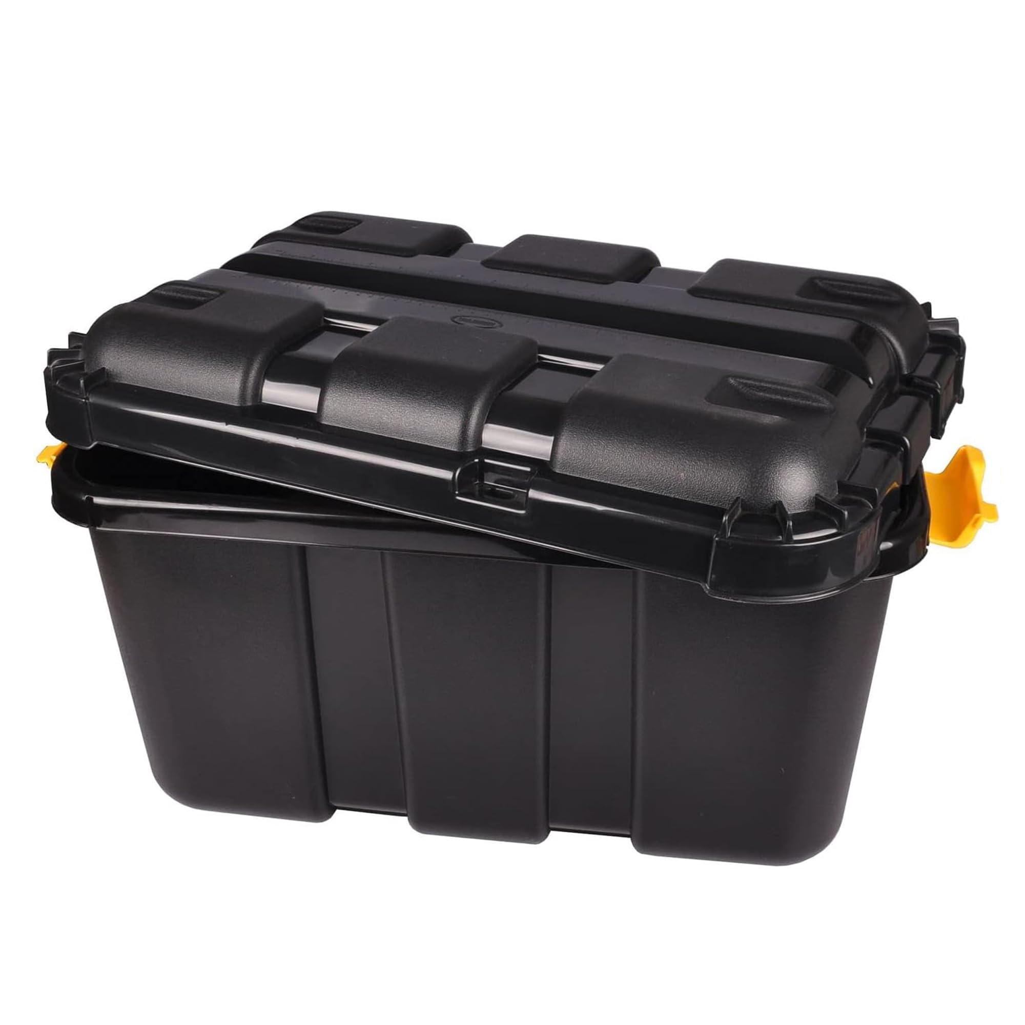 Tontarelli BoxOne Porta-Attrezzi, 140 L, 79 x 52 x h 52 cm, Nero/Ambra