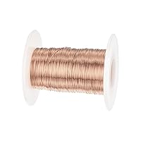 Vista 21 de MECCANIXITY - Alambre magnético de calibre 46 AWG - 0.04mm Hilo de cobre esmaltado - Bobina de alambre magnético de 14669 pies (4471m) - 50g Grado F
