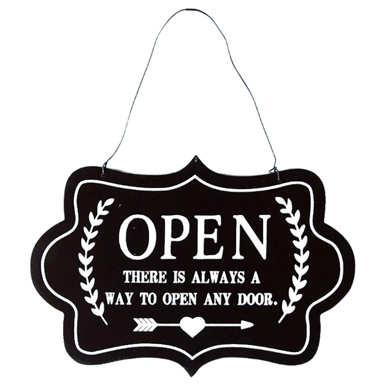 Amazon | ヒロワールドトレード OPEN CLOSED 欧風 看板 木製 開店 営業