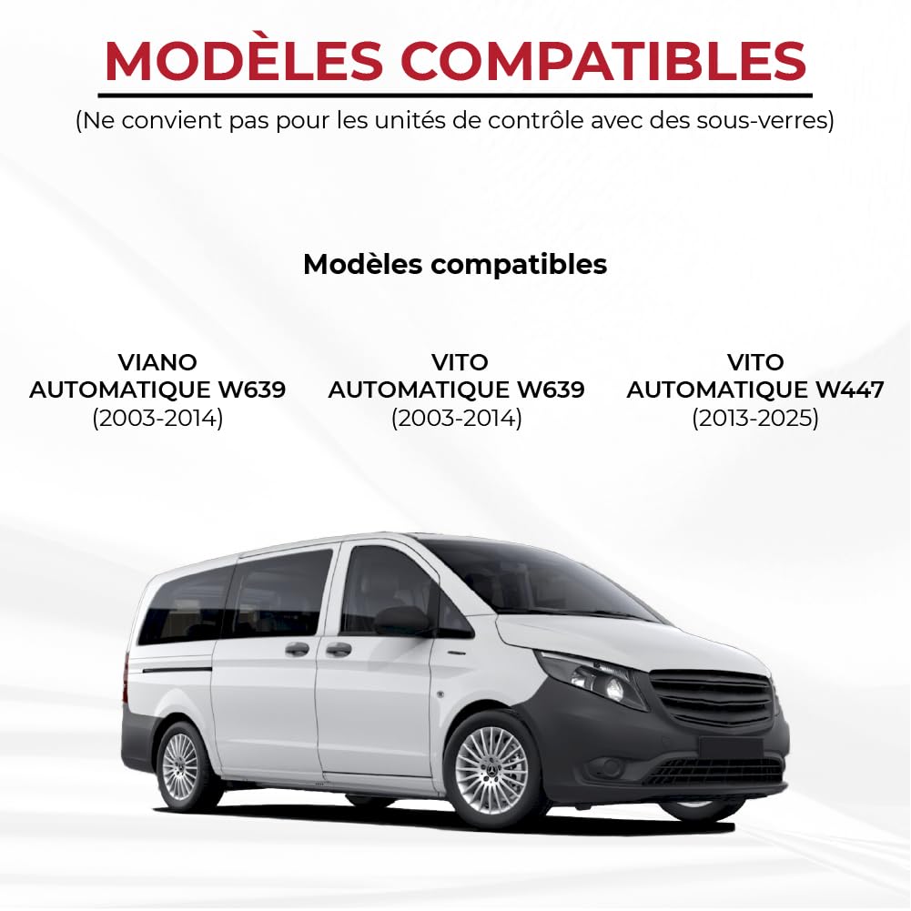 Lit avant pour Mercedes Vito W447 automatique (2014-2025)
