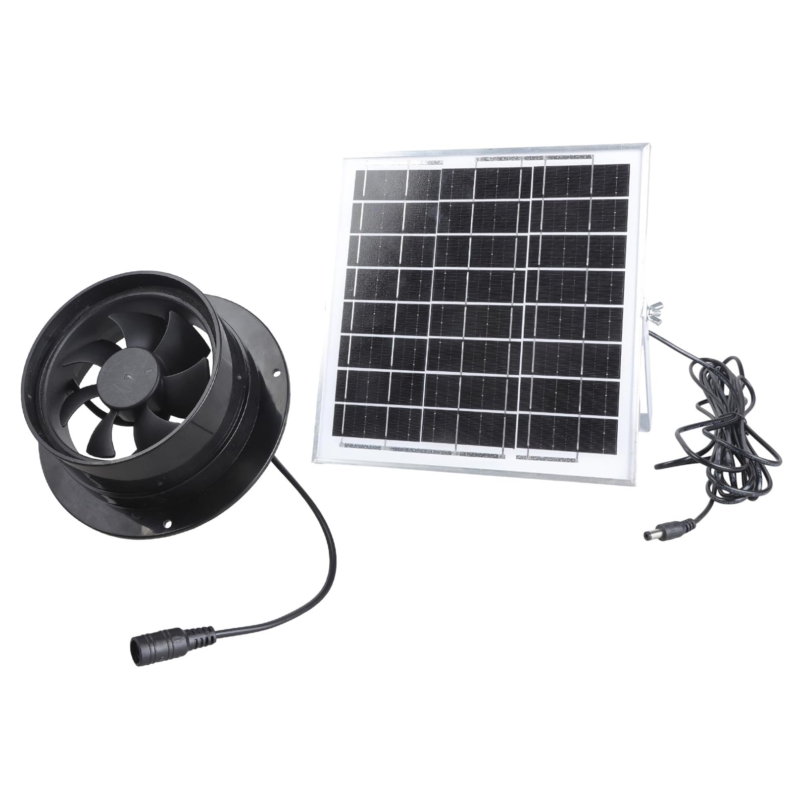 Struttura di ventilazione con ventilatore solare rinnovabile da 8 W