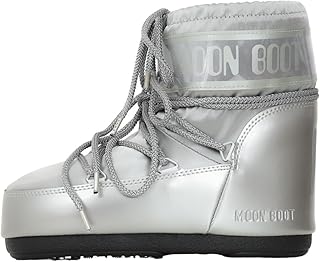 Moon Boot Botas de nieve Icon Low Glance Plata para Mujer