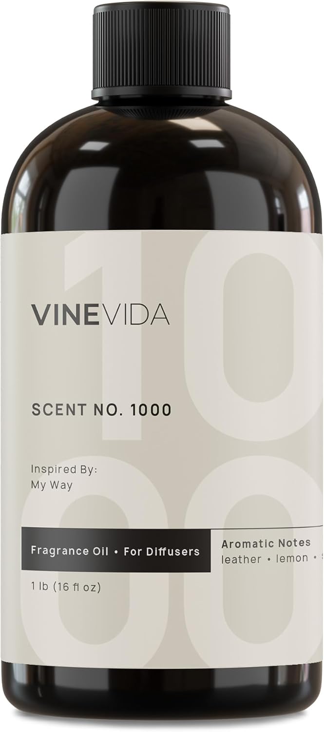 VINEVIDA (16oz) Hotel Fragrance Collection Diffuser Oil – Scents for Home – Cold Air Diffuser Oil – Essential Oil – No.1000 Inspired by My Way