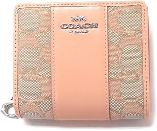 [コーチ] 財布 アウトレット シグネチャー ジャカード スナップ ウォレット 二つ折り財布 CT980 SVS9W 並行輸入品