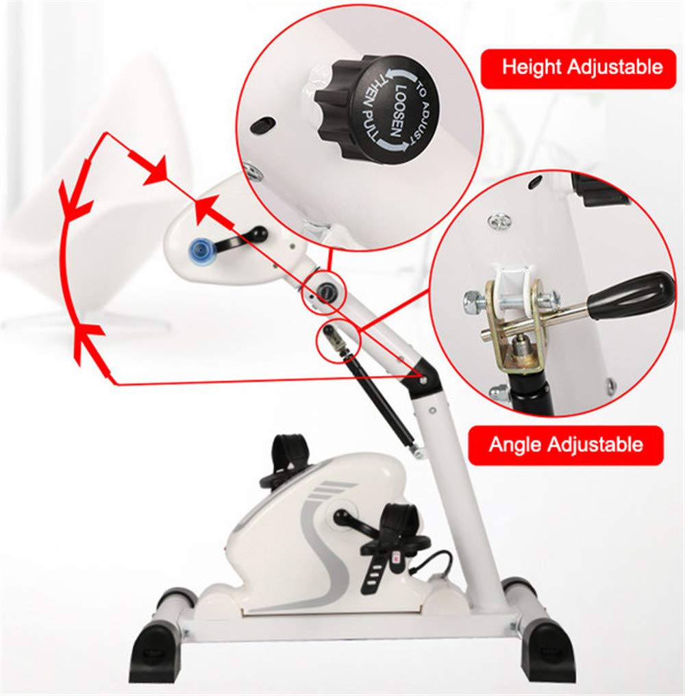 Vélo De Rééducation électrique Assisté – Pédale Motorisée, Modes Actif/passif, Rotation Avant/arrière, Pour Bras Et Jambes, 70W