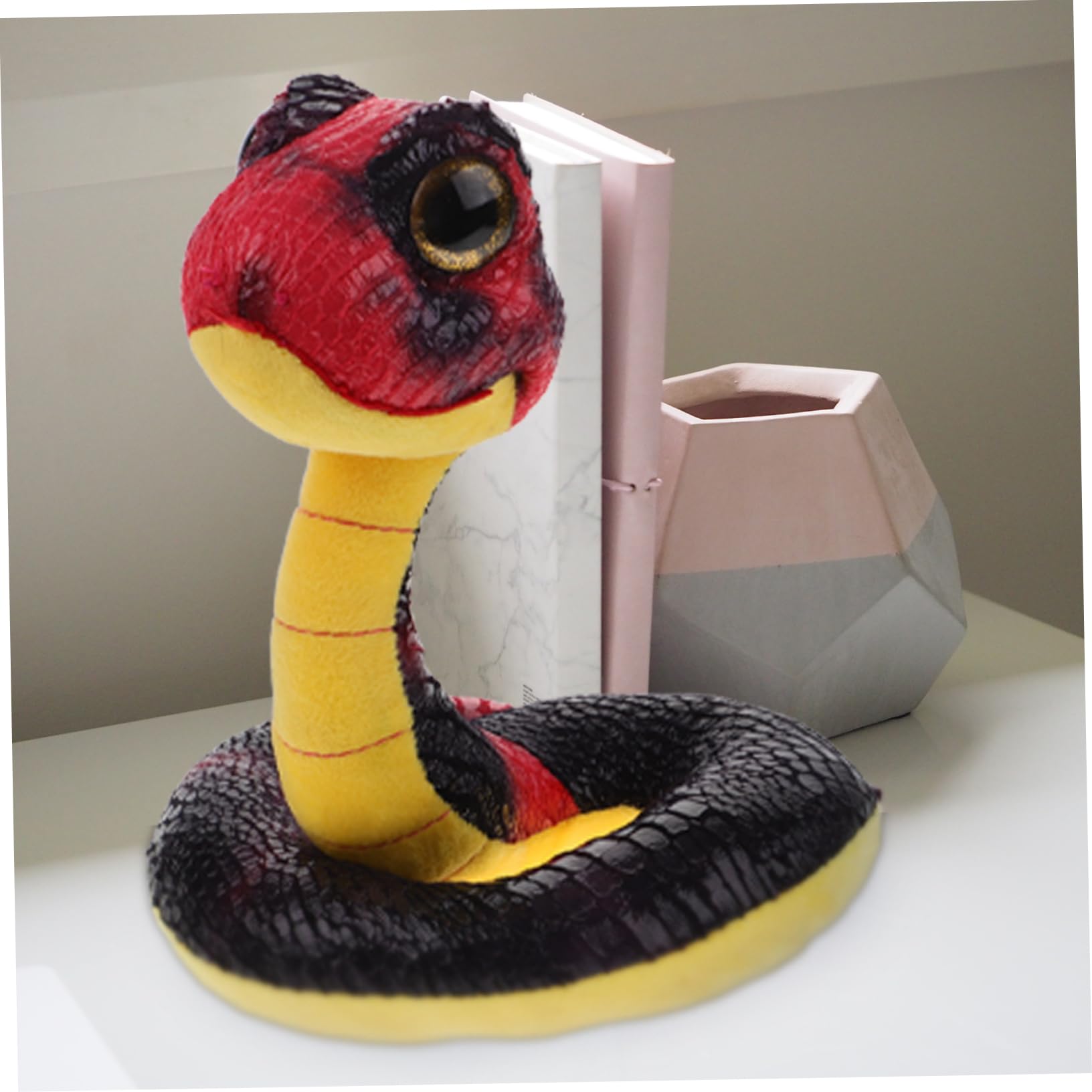 ヘビ　ぬいぐるみ 干支 蛇 ぬいぐるみ 大きい ヘビ アルビノ Take off テイクオフ