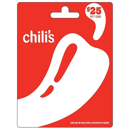 Chili's Gift Card $25