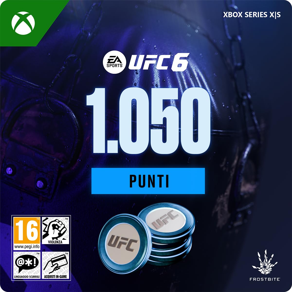 PRE-ORDER - UFC 6 1.050 PUNTI UFC | Xbox Series X|S - Codice download