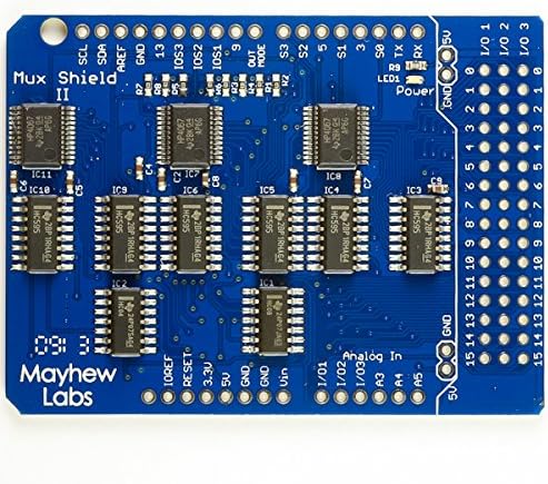 Mayhew Labs Mux Shield II with Stackable Headers