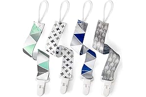 PandaEar Premium Teether Clips for Babies with Unmatched Versatility