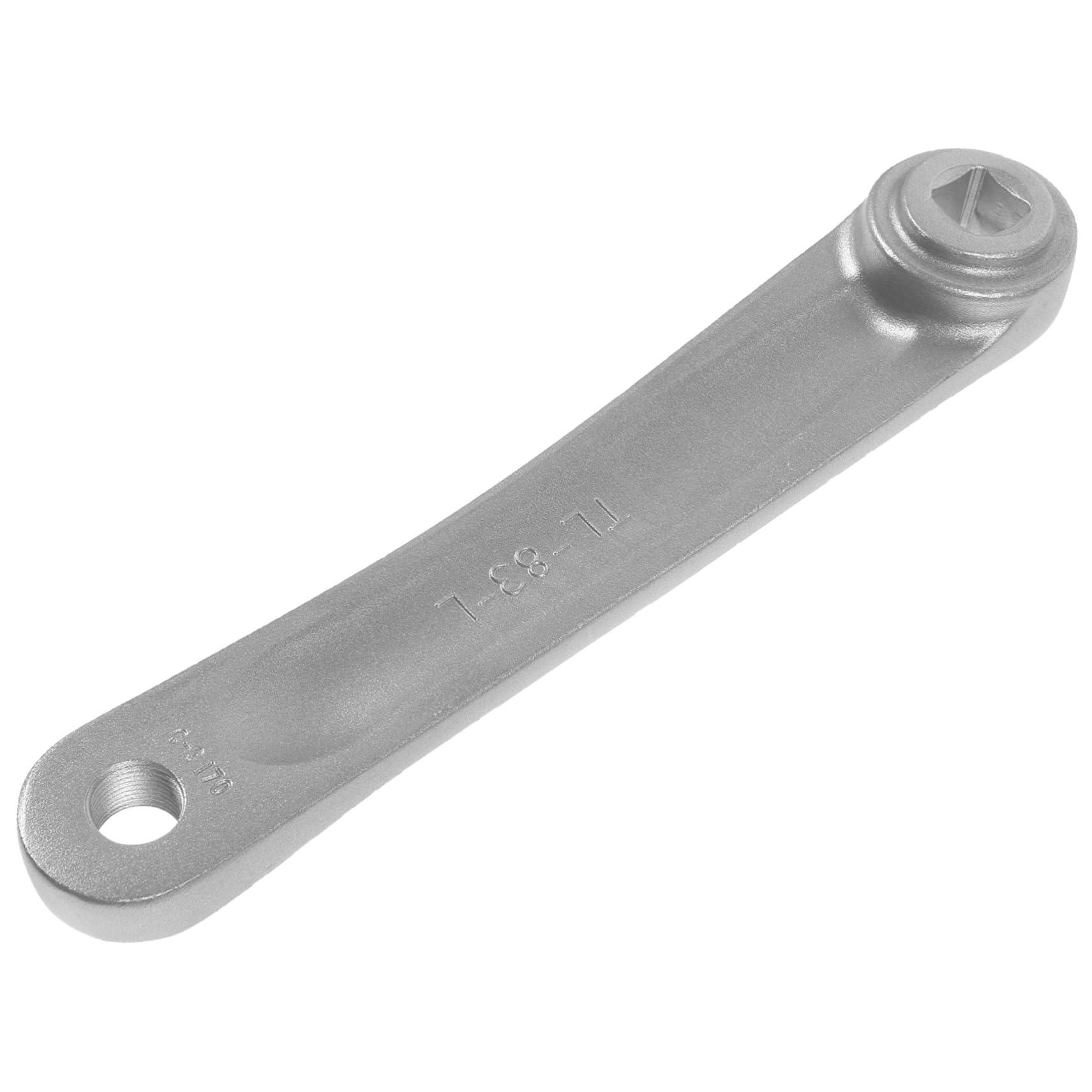 ifundom Fahrrad Kurbelarm Aluminiumlegierung Stabiler Linker Kurbelarm Einfache Montage für Mountainbikes Klappfahrräder und Langlebig und Robust für Reparaturen und Upgrades