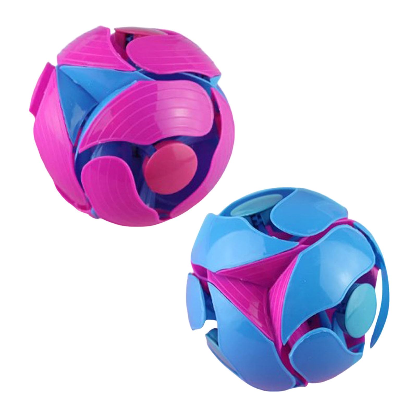 Generic Building Magnets Hand Color Changing Stress Reliever Toys For Yoga Color Changing Color Flipping Party Toys Baby Manipulative (A, 8X8X9CM)