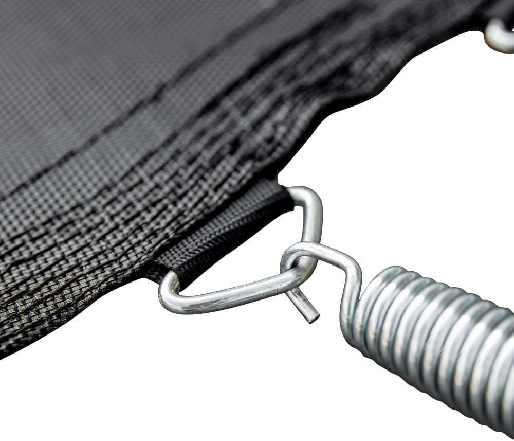 JINS&VICO 16FT Outdoor Trampoline,Round Backyard Trampoline with Safety Enclosure Net and Ladder, Backyard Trampoline,Recreational Heavy-Duty Trampoline with Basketball Hoop for Adult