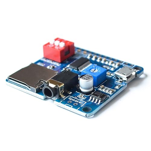 Miniatura 4 de Nueva tarjeta del módulo de reproducción de voz MP3 reproductor de música SD/TF tarjeta para Arduino