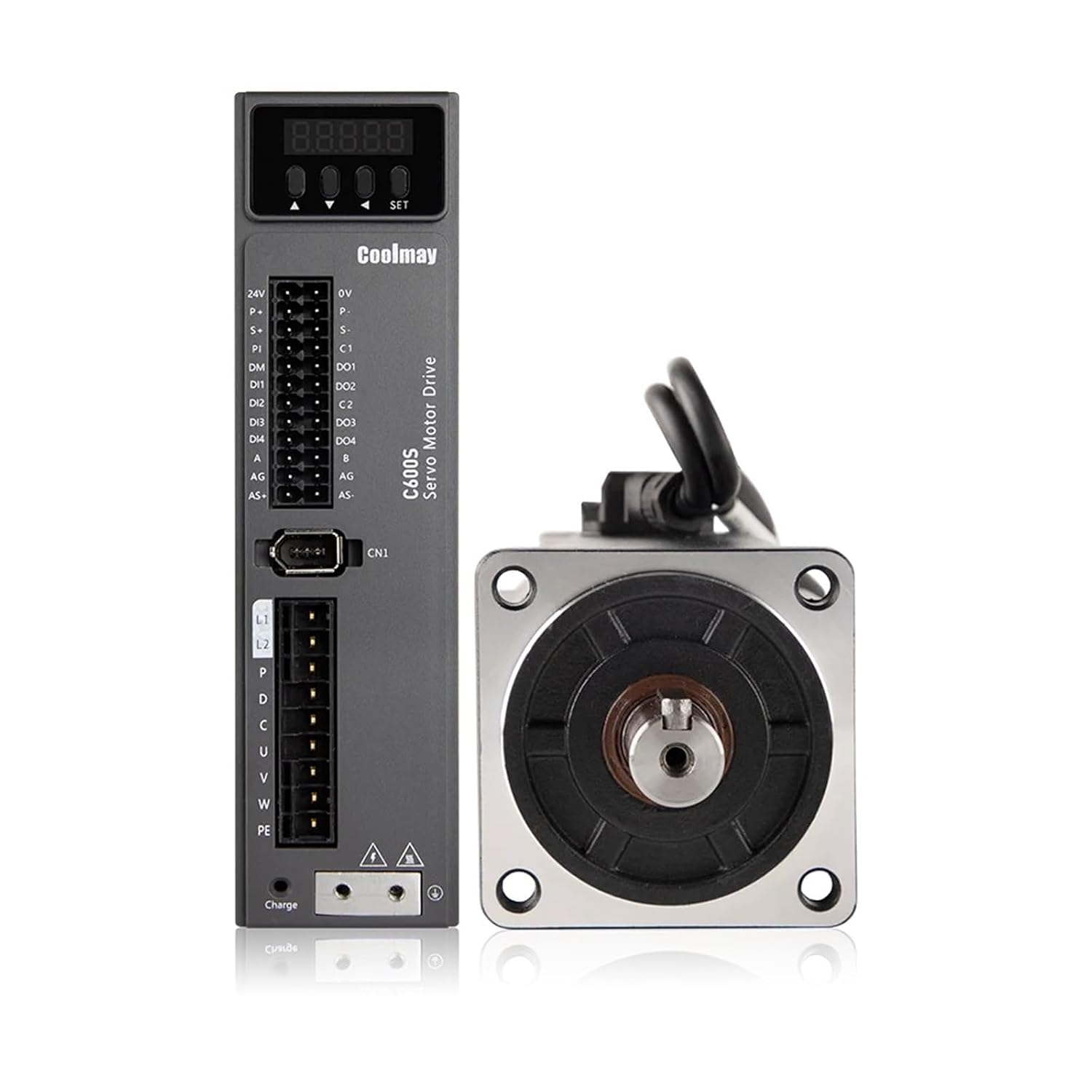 C600S-75 AC Servo Motor Single -Phase AC220V Modbus RTU Protocol