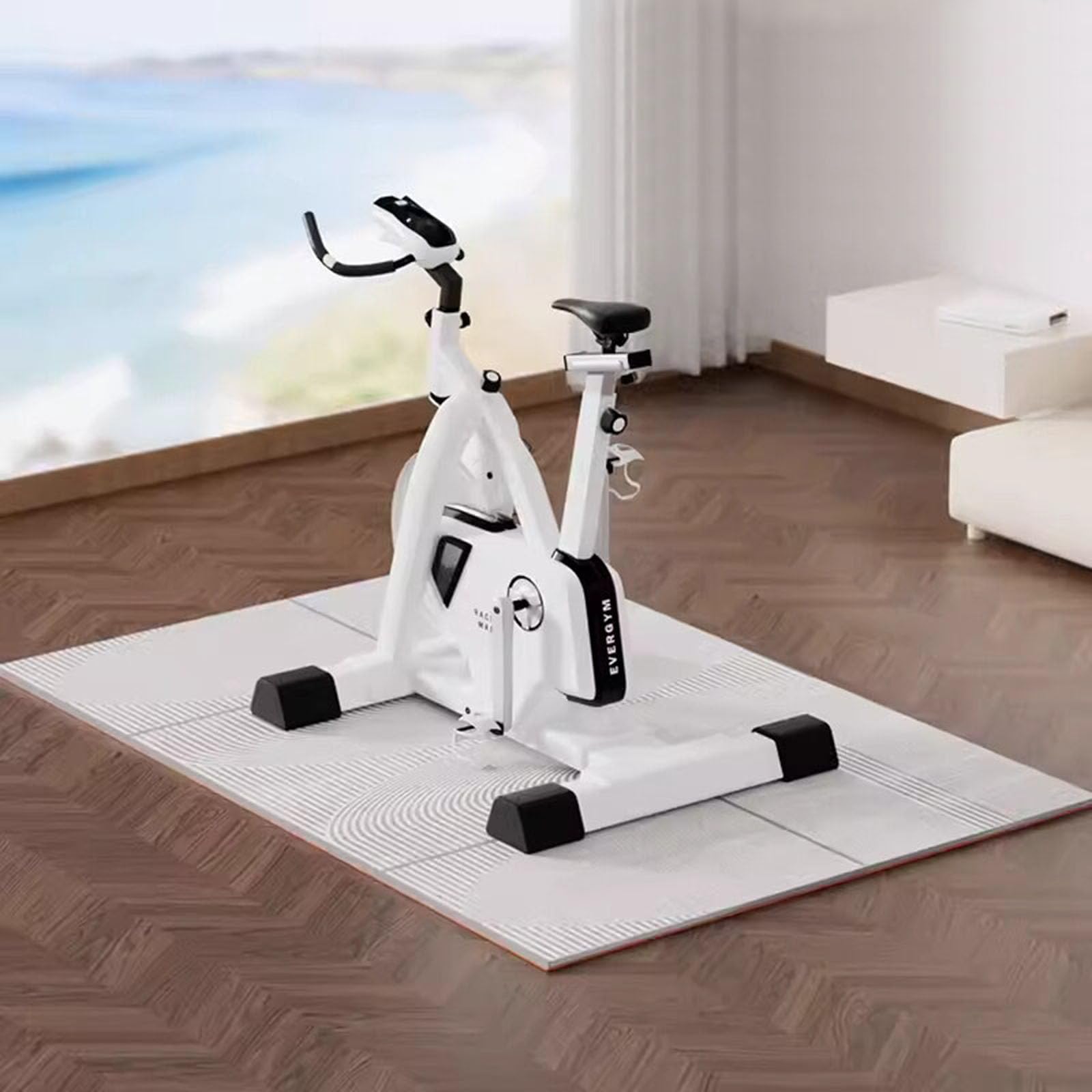 Exercise Equipment Mat Exercise Bike Mat Treadmill Mat Soundproof