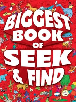 Paperback Biggest Book of Seek & Find Book