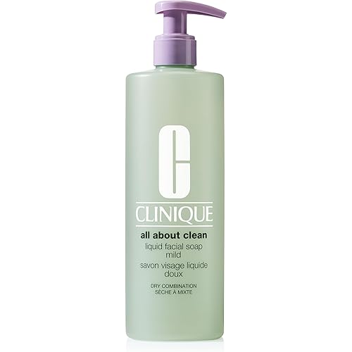 Clinique 3-Step All About Clean Liquid Gentle Facial Cleanser Soap For Dry Combination Skin | Type 2