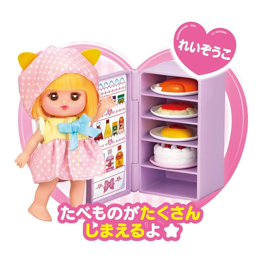 Amazon.co.jp: ポケットメルちゃん パーツ きほんの家具セット
