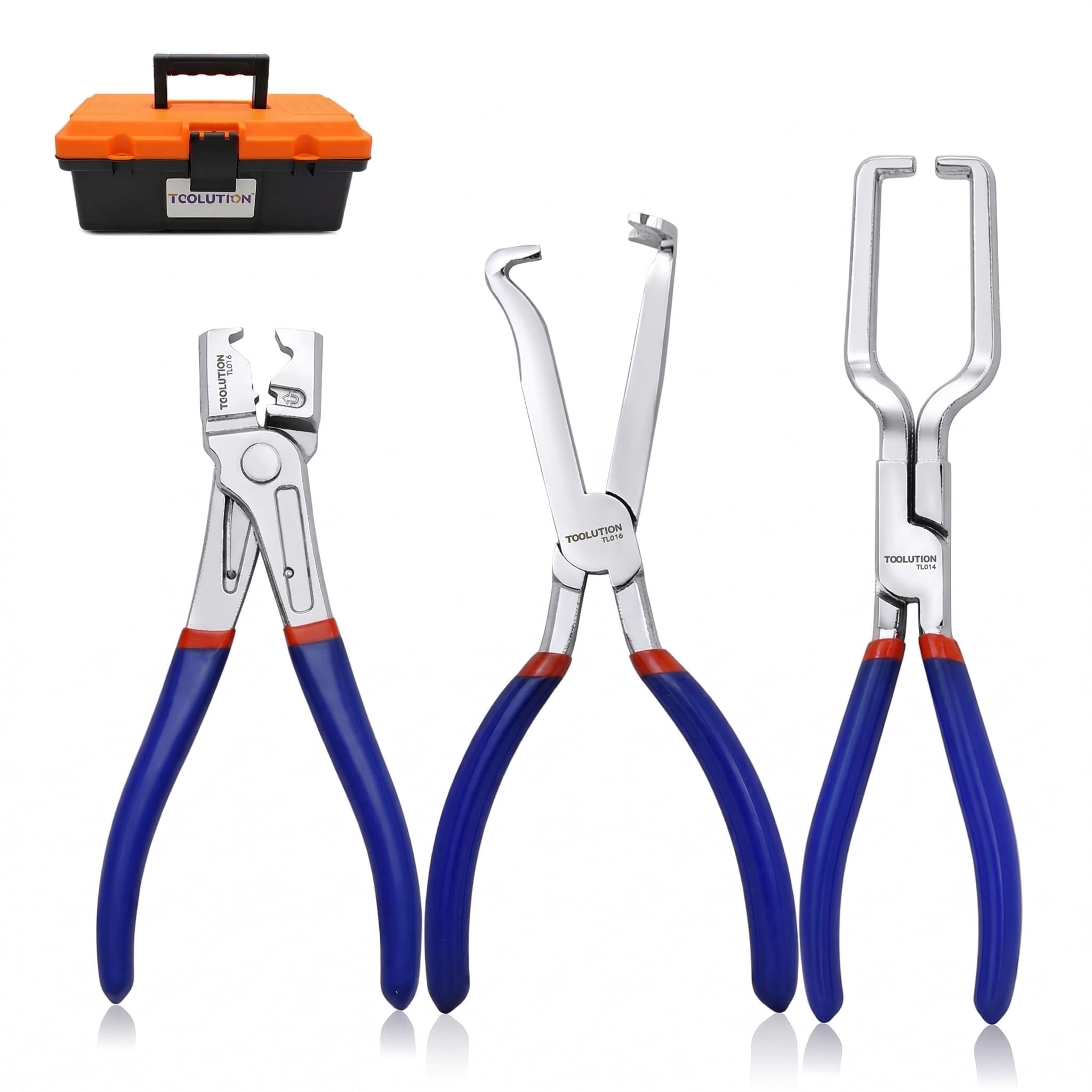 Juego de 3 Alicates Desconexión 9" y Línea de Combustible Coche | Alicate eléctrico 9", herramienta de línea de combustible y alicate para abrazaderas de manguera. Para reparación de coches.