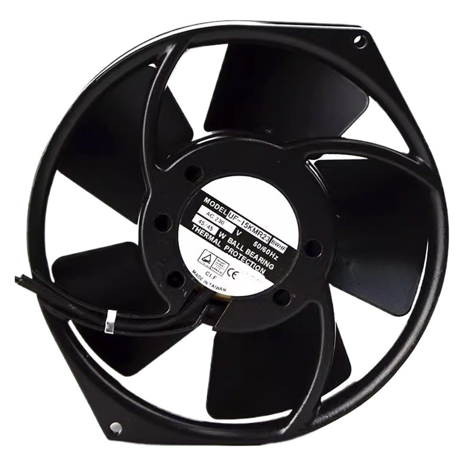 FSBNMNXPQ UF-15KMR23BWHF AC230V 50/60Hz 45/45W 0.44/0.38A 225/255CFM cooling fan