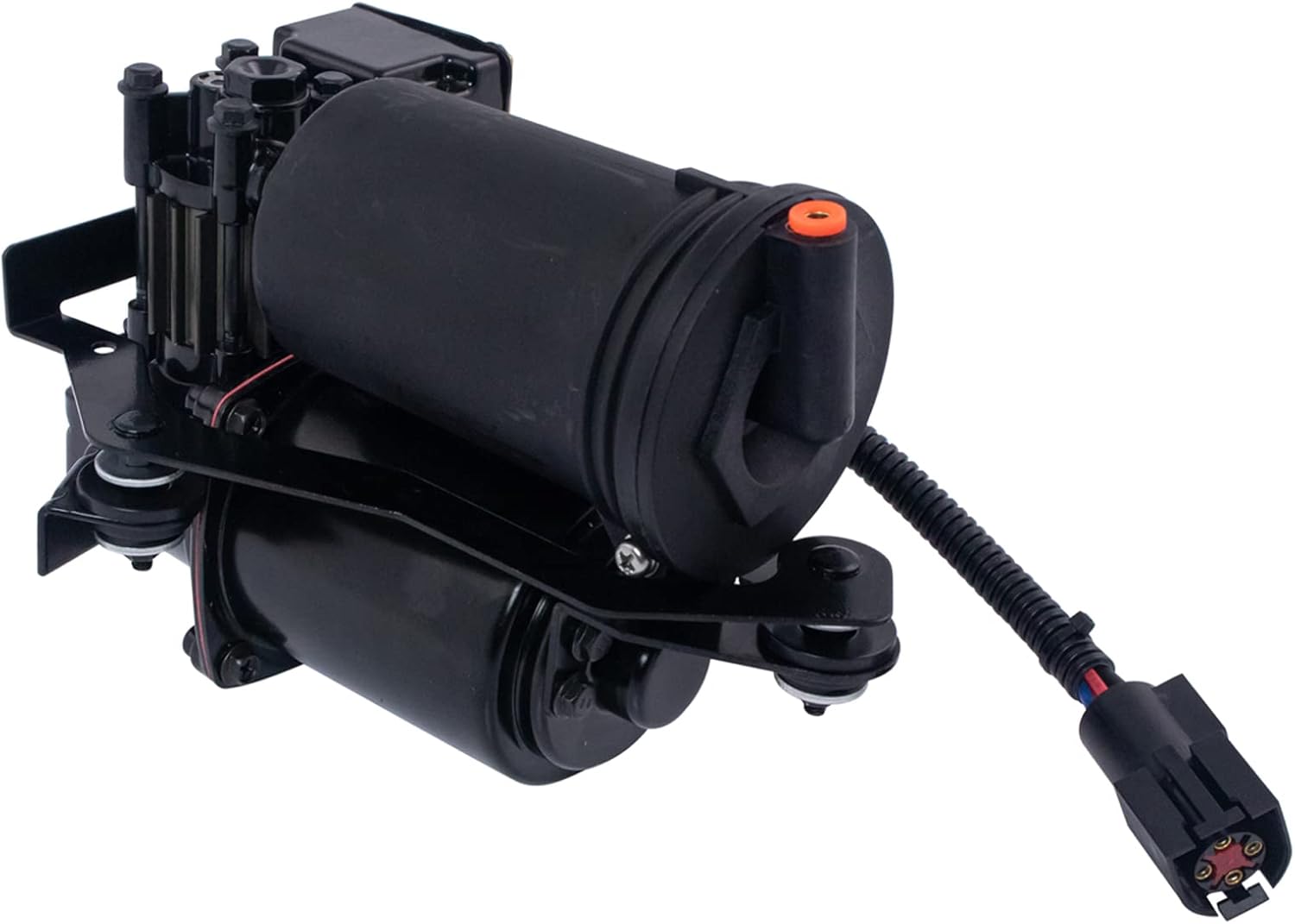 TRQ Air Suspension Kit Air Ride Suspension Compressor Air Spring Compatible with 1992-2011 Ford Crown Victoria 1990-2011 Lincoln Town Car Mercury Grand Marquis