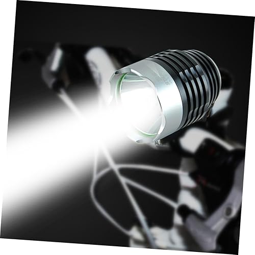 Miniatura 7 de Luxshiny Modo de faro de bicicleta de montaña, brillo ajustable, haz ancho para montar por la noche, lámpara frontal compacta para carretera ciudad