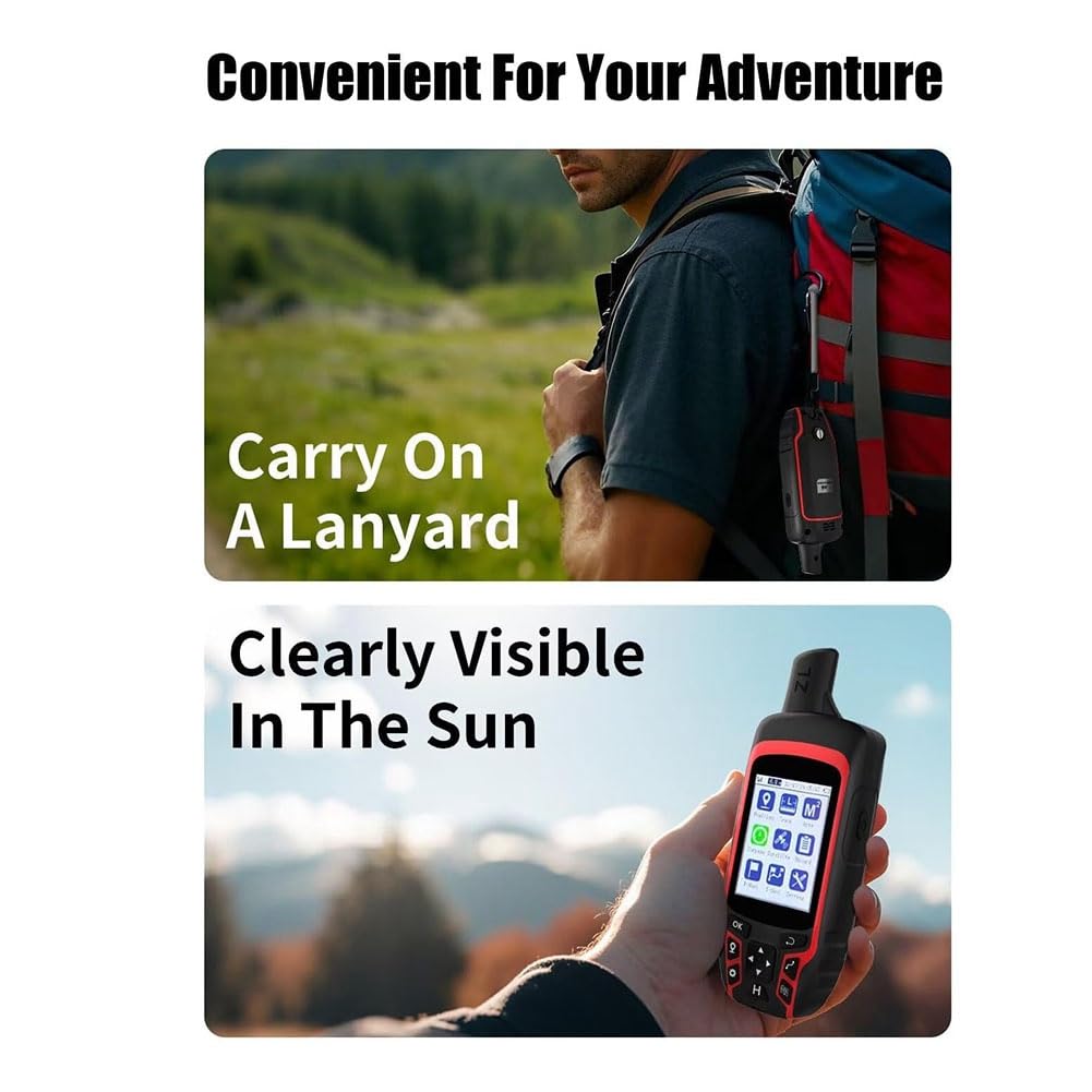 Per il e L'Escursionismo, GPS Portatile A6 con Supporto Multi-GNSS, di Navigazione GPS per Appassionati di Attività All'Aperto.