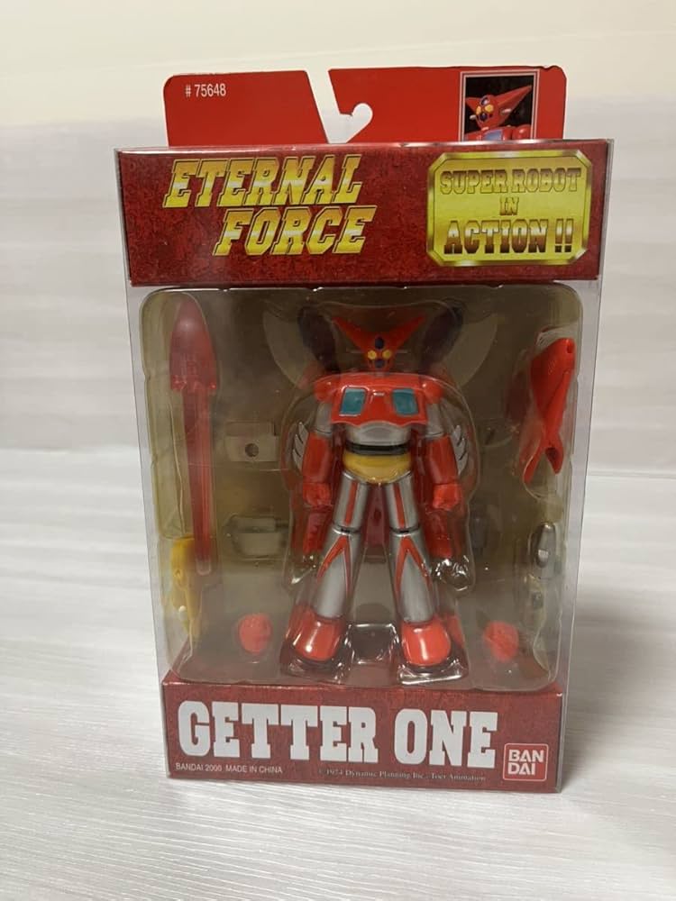 未使用スーパーロボット列伝　ゲッターロボ　ゲッター1 フィギュア Amazon | スーパーロボットインアクション ゲッター1 ゲッター