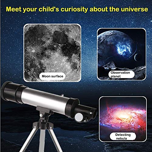 Telescopio monocular profesional HD con trípode de aluminio miniatura 4