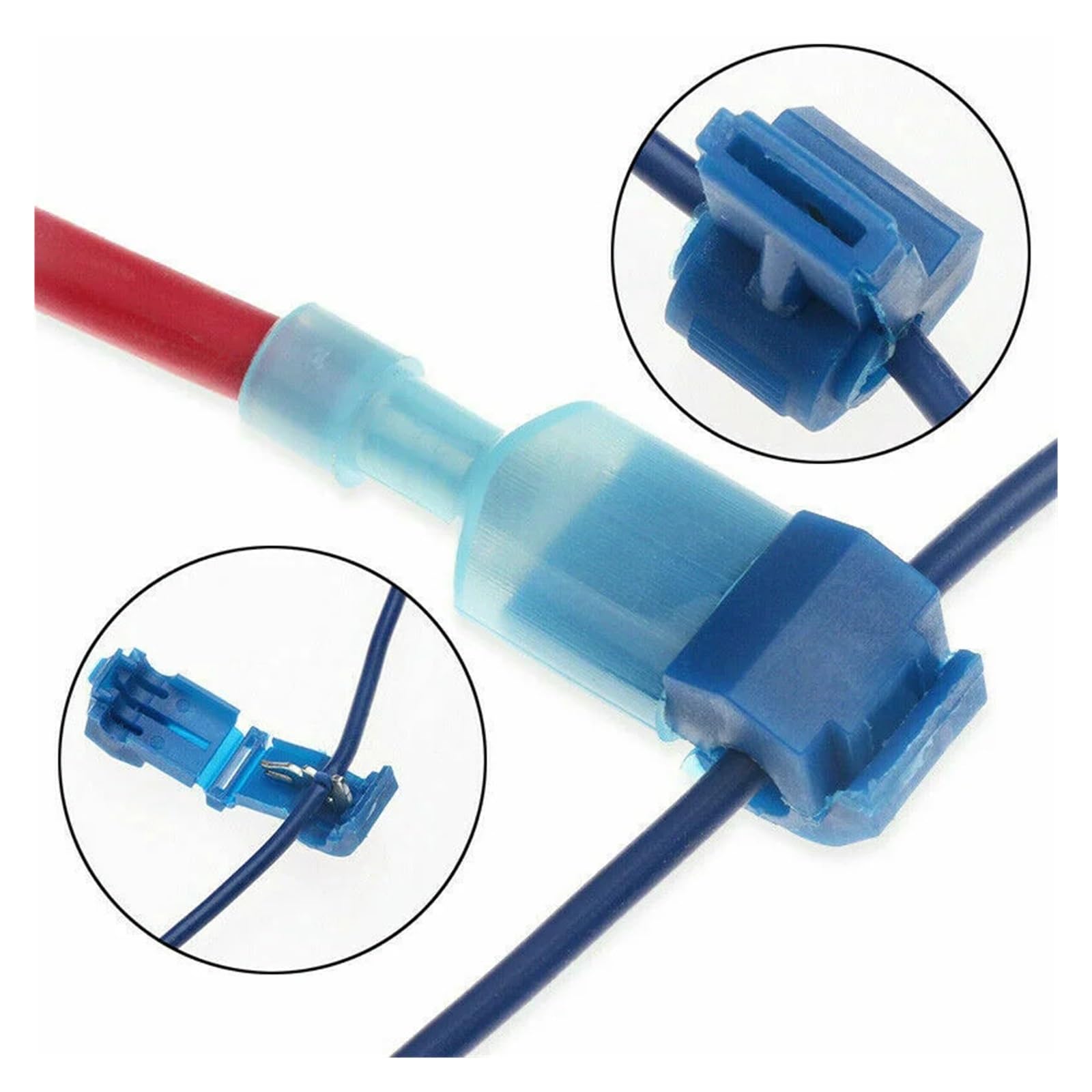 Kit de 300 connecteurs de Fils isolés en T 22-10 AWG à épissure Rapide