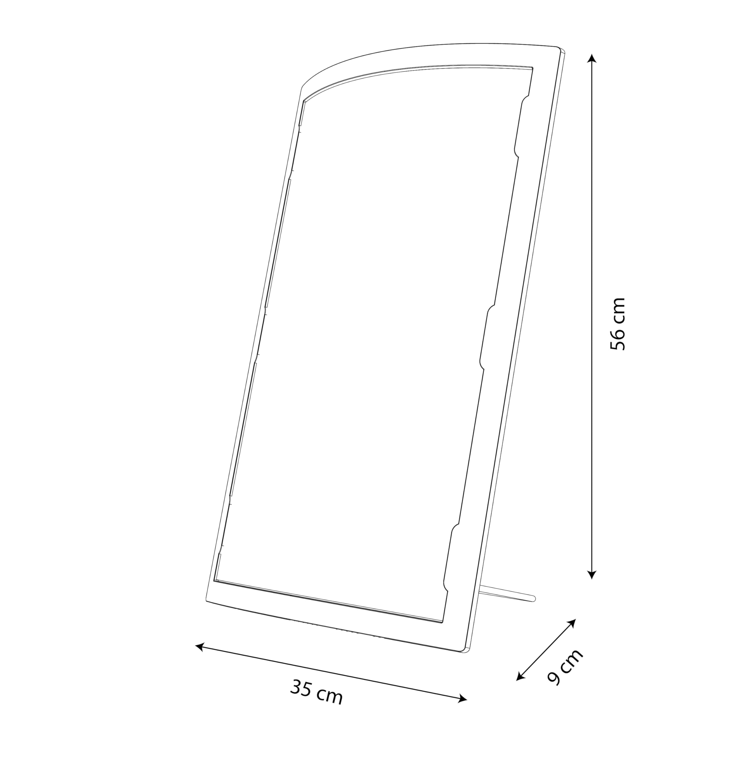 DAYVIA 400143788 Lampada per terapia della luce, Bianco