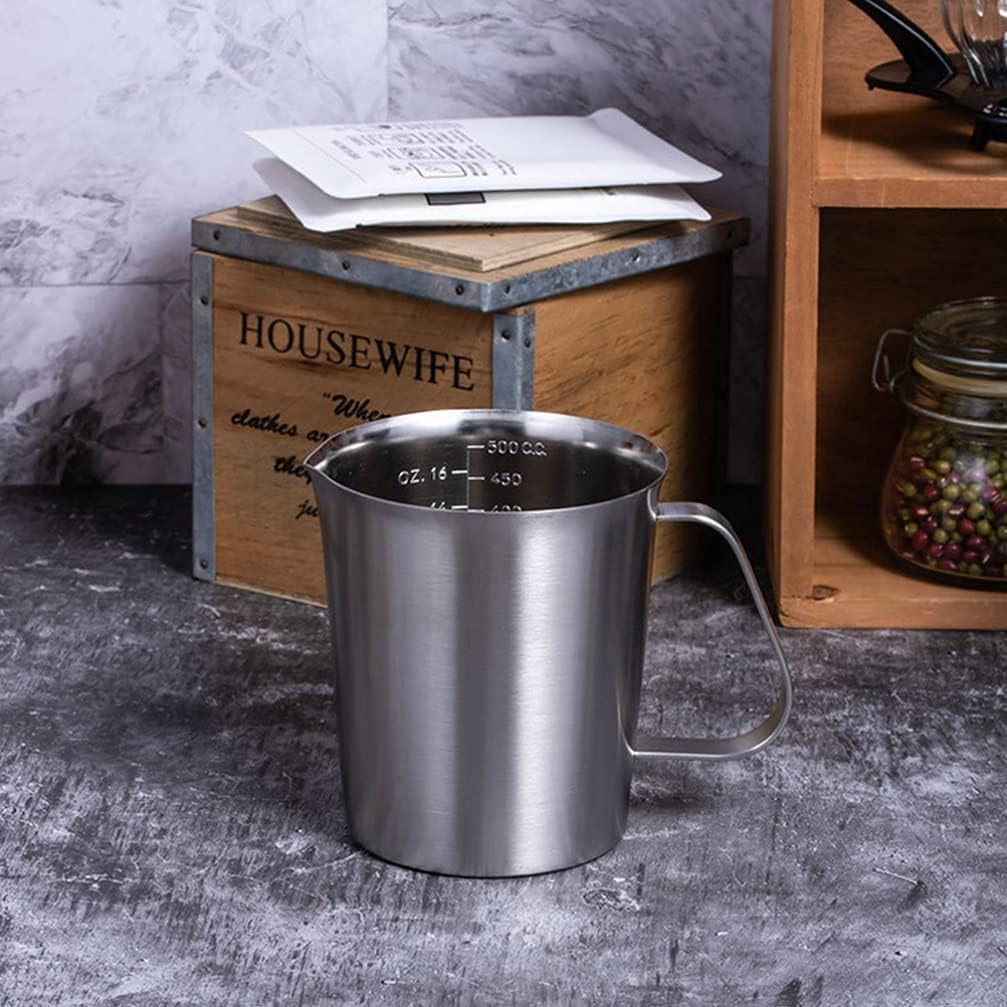 Measuring Cup, Latte Jar Household Tea Pot Milk Container Measuring Tools 700ml