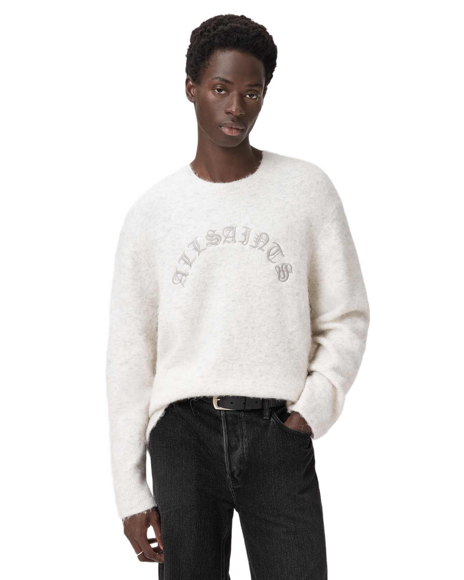 Allsaints Curv Crew Pull-Over Homme pull col rond tendance automne - 8