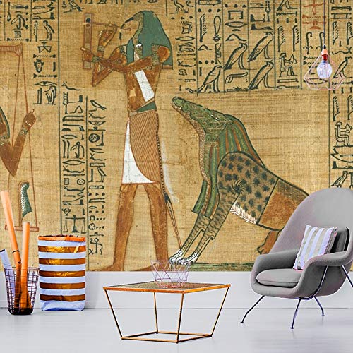 Kaiyun Tapisserie Égypte Antique Chat 150x200cm - Tenture Murale 3D Pour Chambre Et Dortoir